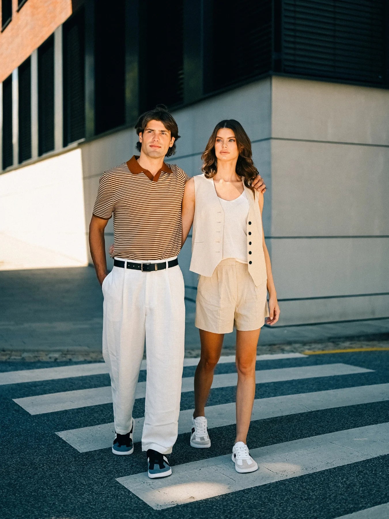 Icara Leather Sneakers - MyMara