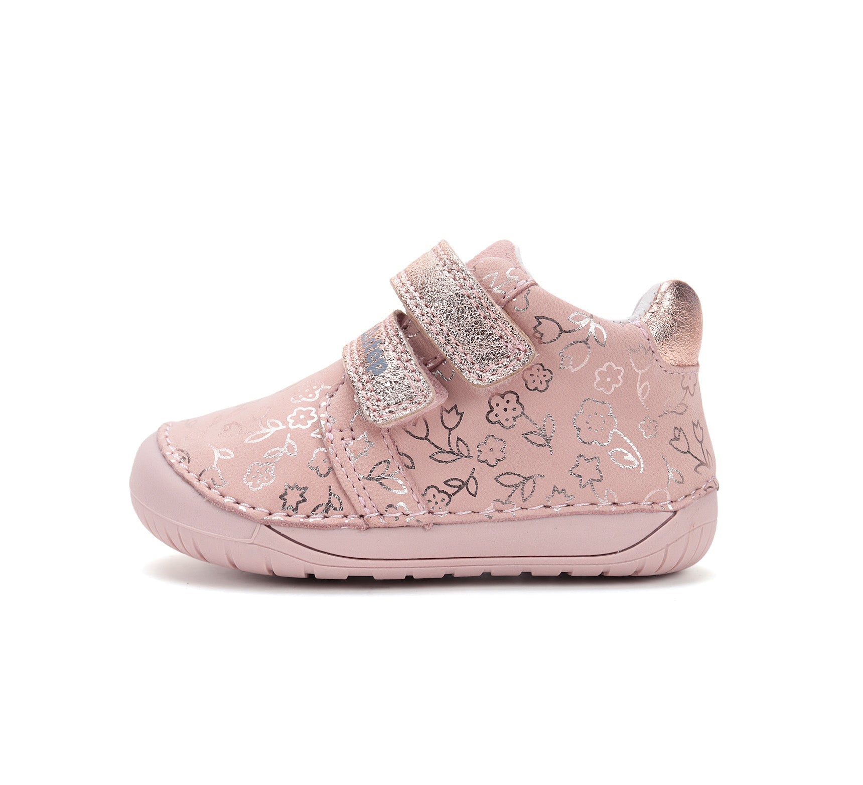 Metallic Flowers Leather boots - MyMara