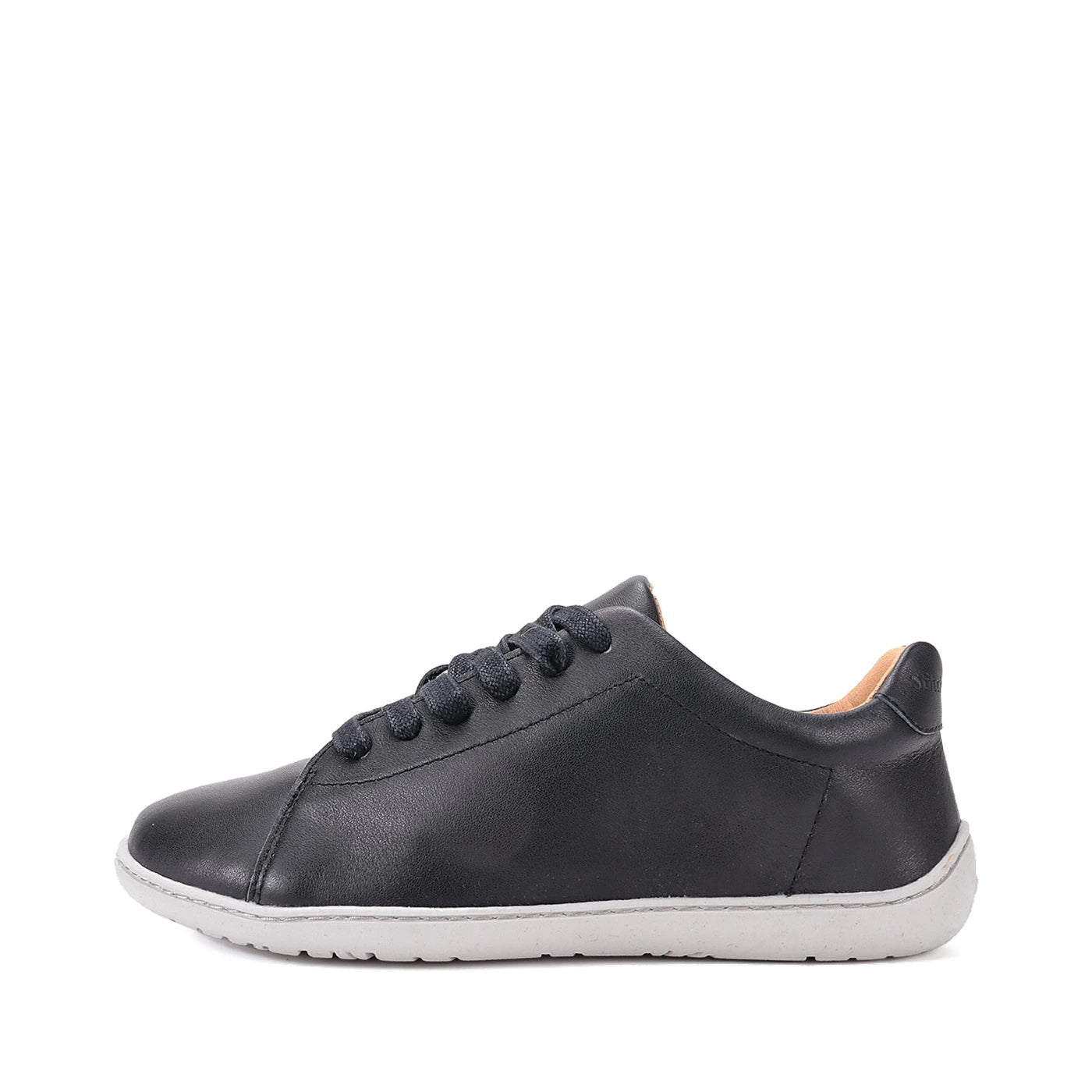 All black leather sneakers 088 - MyMara