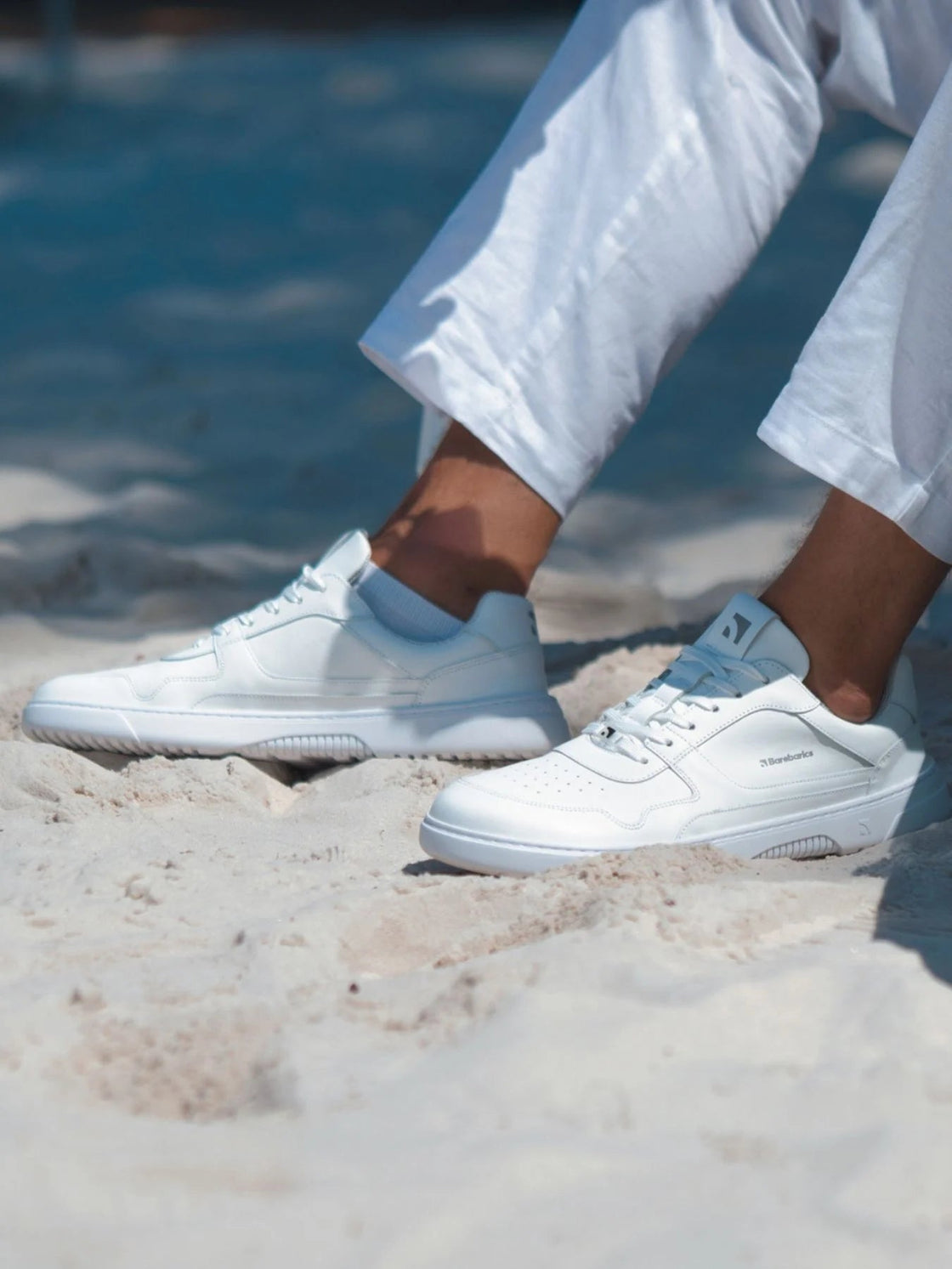All White Sneakers - MyMara