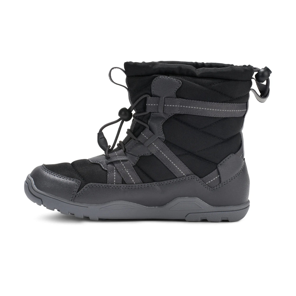 Alpine Pull - On Big Kids Winter Barefoot Boots - MyMara