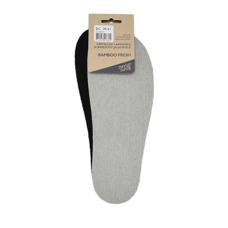 Bamboo Fresh insoles for wider and barefoot shoes - MyMara