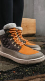 Boots Olivia - Warm Leather Winter Boots with Merino Wool Lining - MyMara