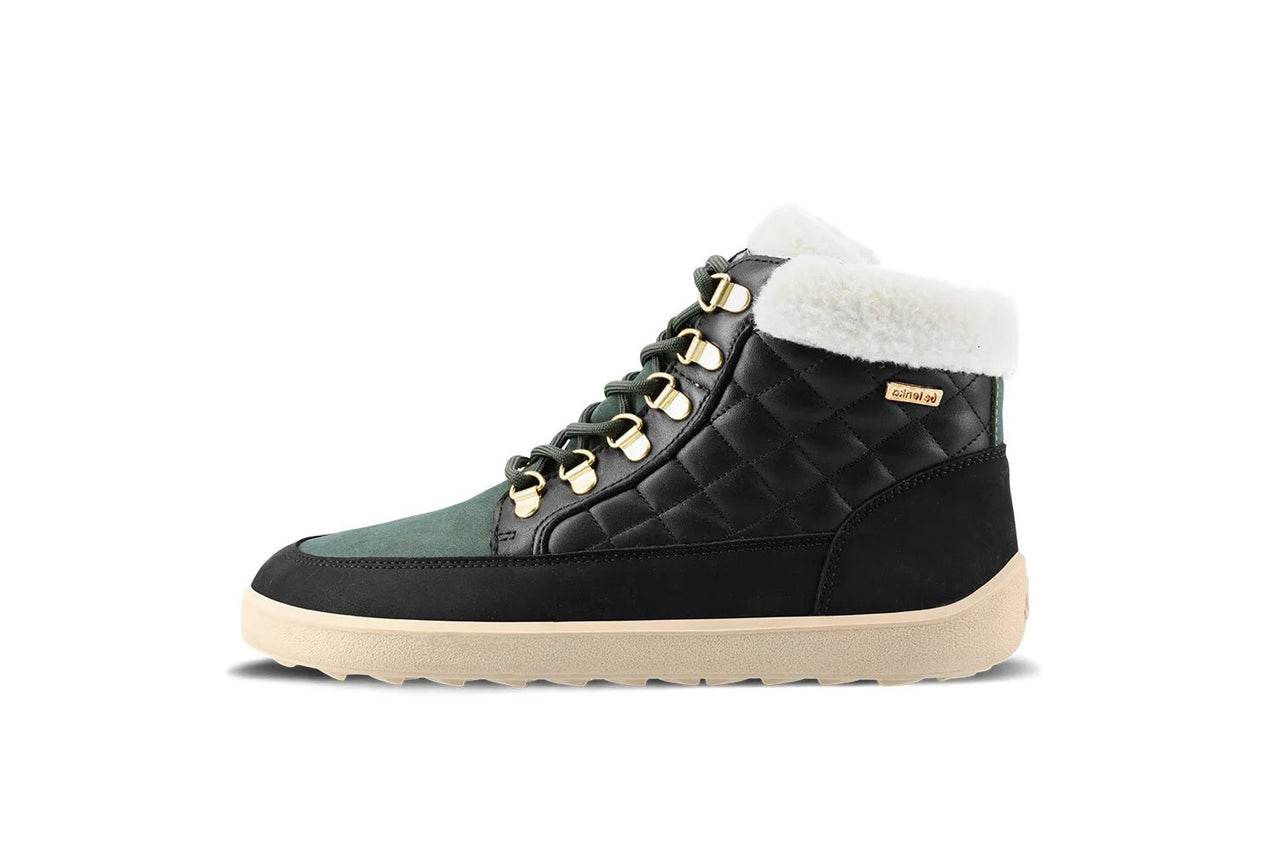 Boots Olivia - Warm Leather Winter Boots with Merino Wool Lining - MyMara