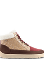 Boots Olivia - Warm Leather Winter Boots with Merino Wool Lining - MyMara