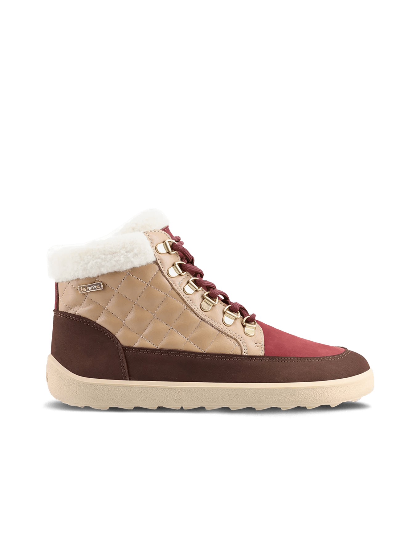 Boots Olivia - Warm Leather Winter Boots with Merino Wool Lining - MyMara