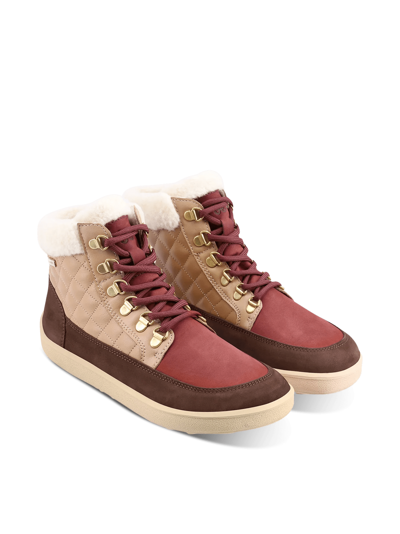 Boots Olivia - Warm Leather Winter Boots with Merino Wool Lining - MyMara