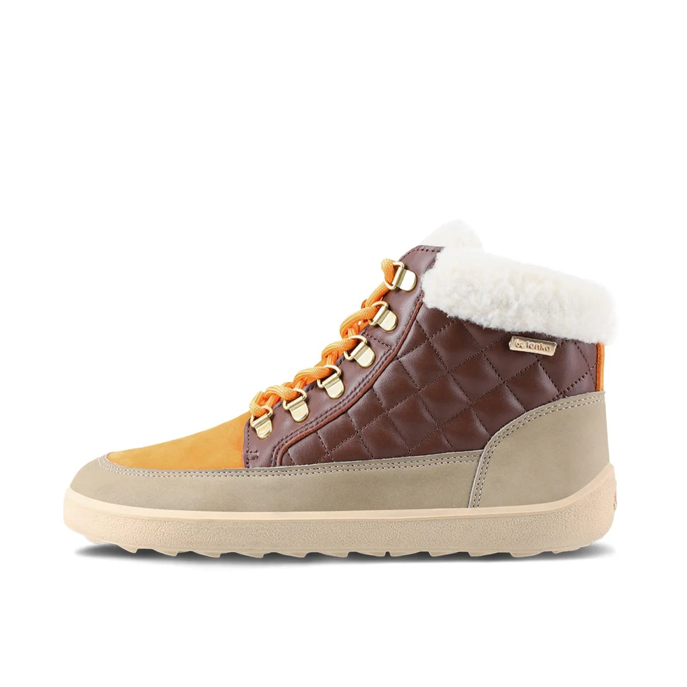 Boots Olivia - Warm Leather Winter Boots with Merino Wool Lining - MyMara