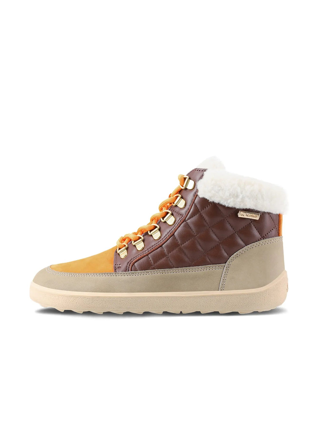 Boots Olivia - Warm Leather Winter Boots with Merino Wool Lining - MyMara