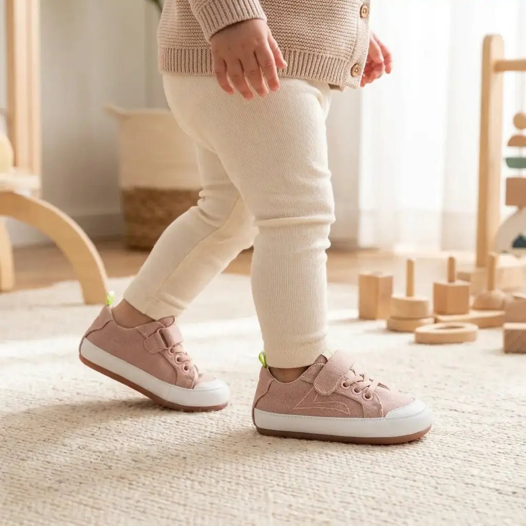 Dash Green Small Kids' Barefoot Sneakers - MyMara