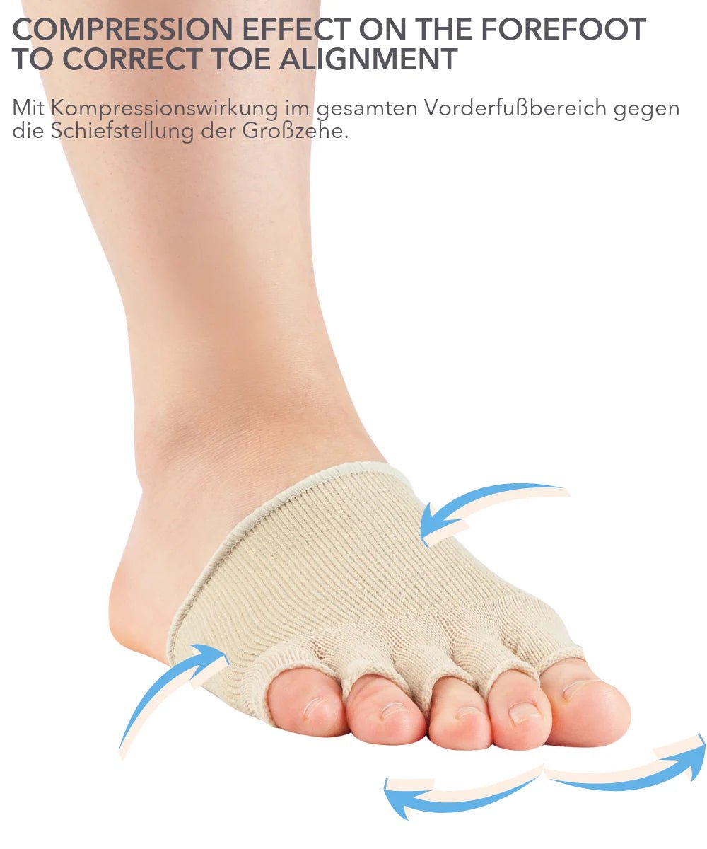 Dr. Foot Bunion Half Toe Compression Toe Socks for Bunion Prevention - MyMara