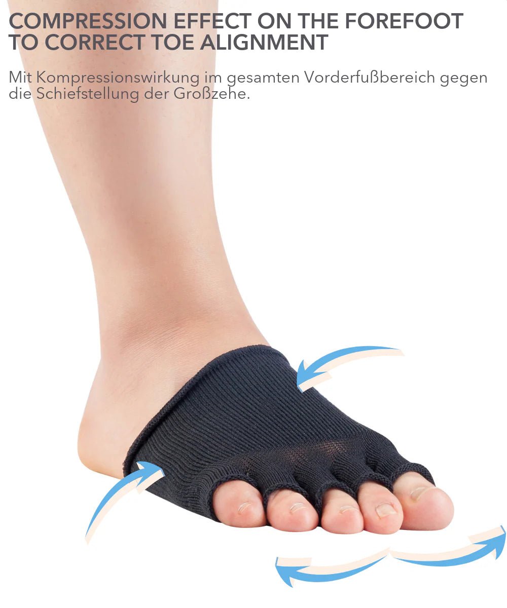 Dr. Foot Bunion Half Toe Compression Toe Socks for Bunion Prevention - MyMara