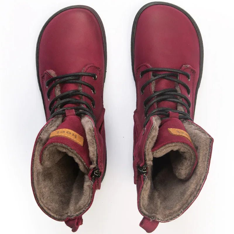 Faro Lambswool Winter Barefoot Boots - MyMara