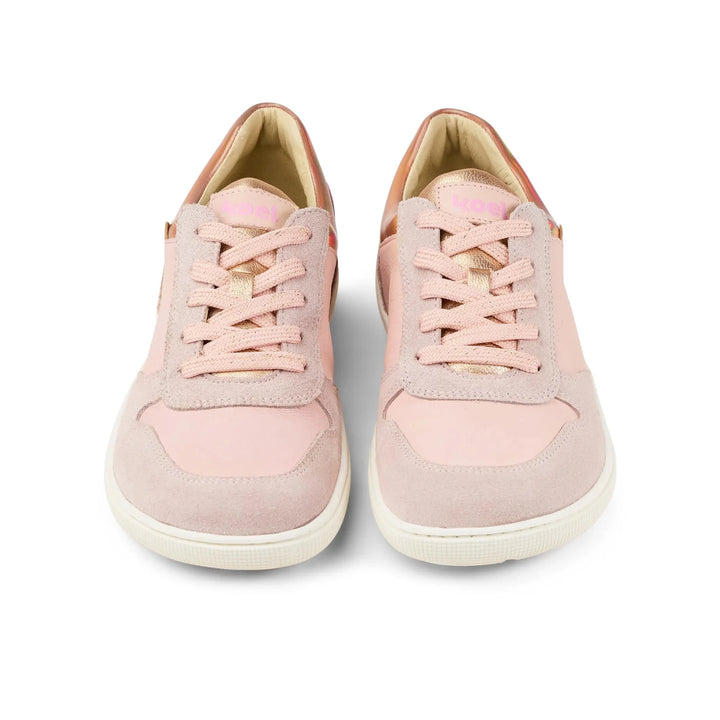 France Suede Nude All - Season Barefoot Sneakers - MyMara