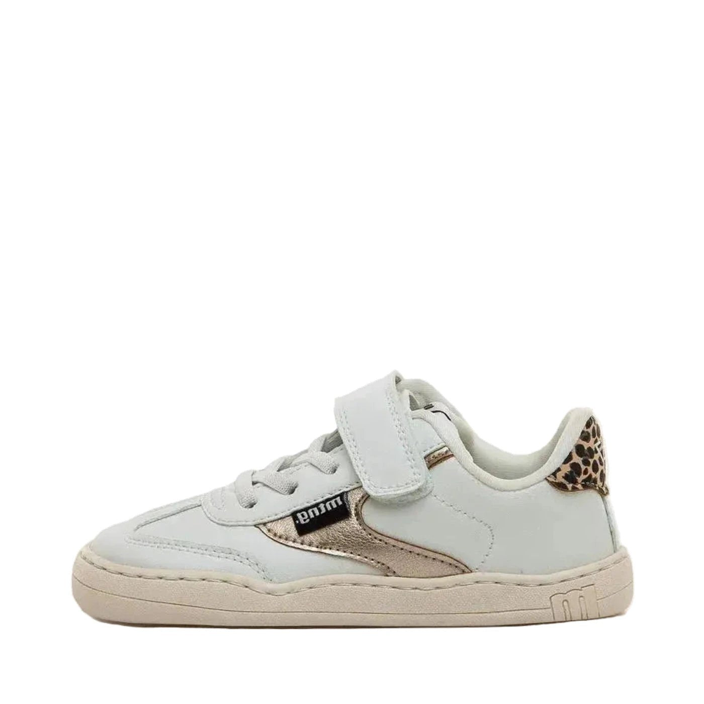 Free Gold Leopard Girls’ Minimalist Sneakers - MyMara