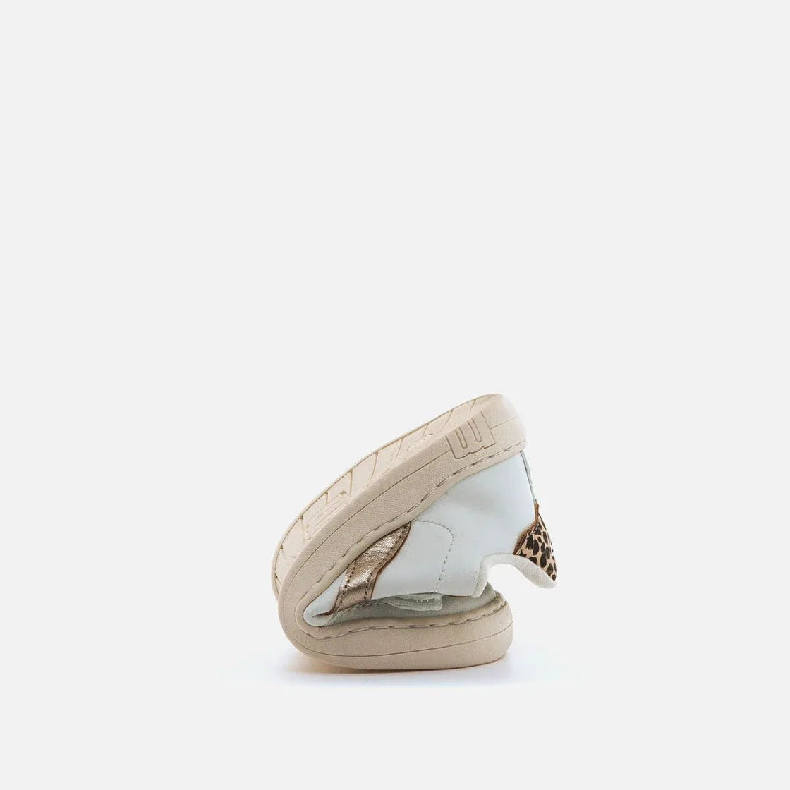 Free Gold Leopard Girls’ Minimalist Sneakers - MyMara