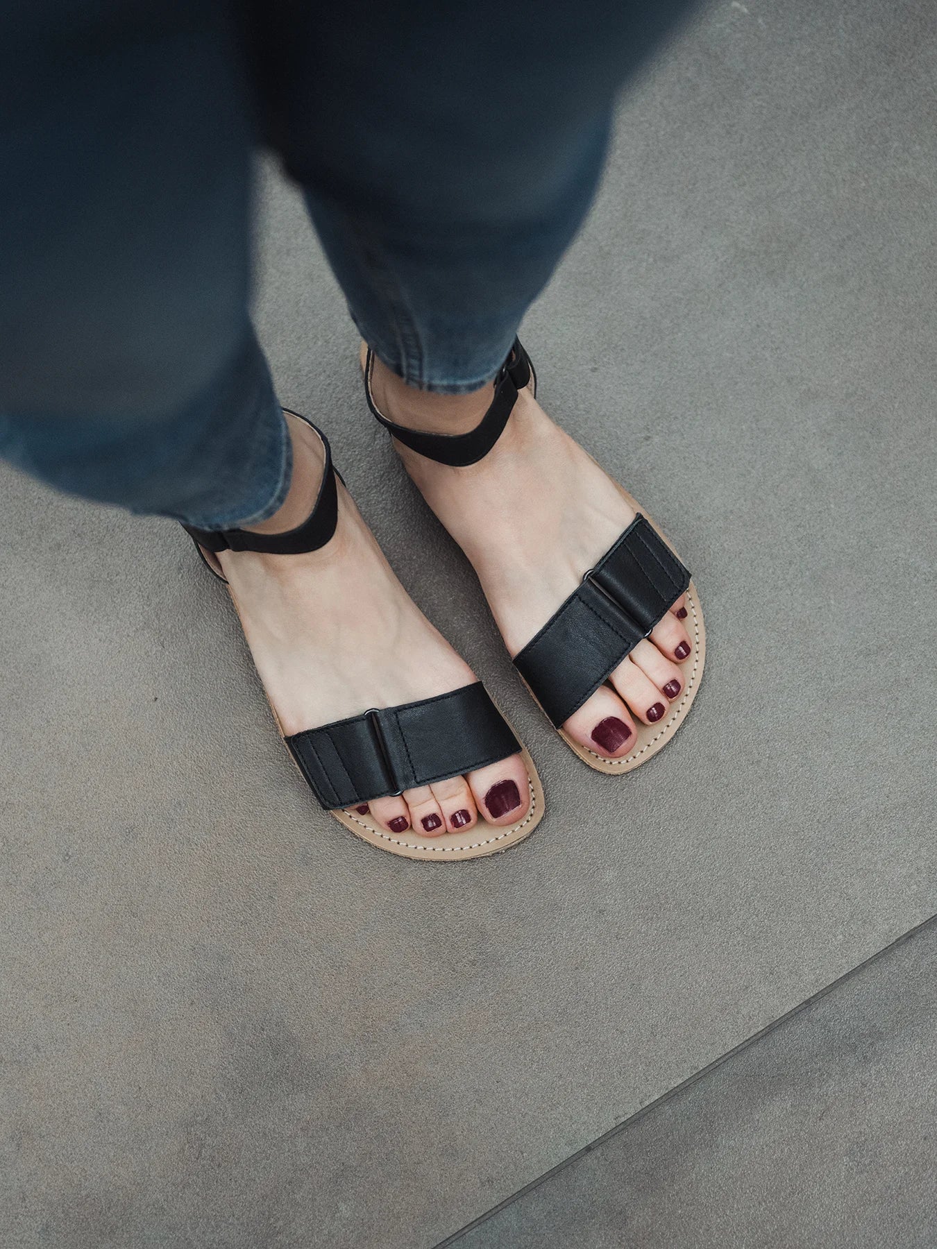 Iris Leather Summer Sandals - MyMara