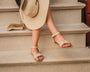 Iris Leather Summer Sandals - MyMara