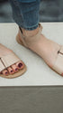 Iris Leather Summer Sandals - MyMara