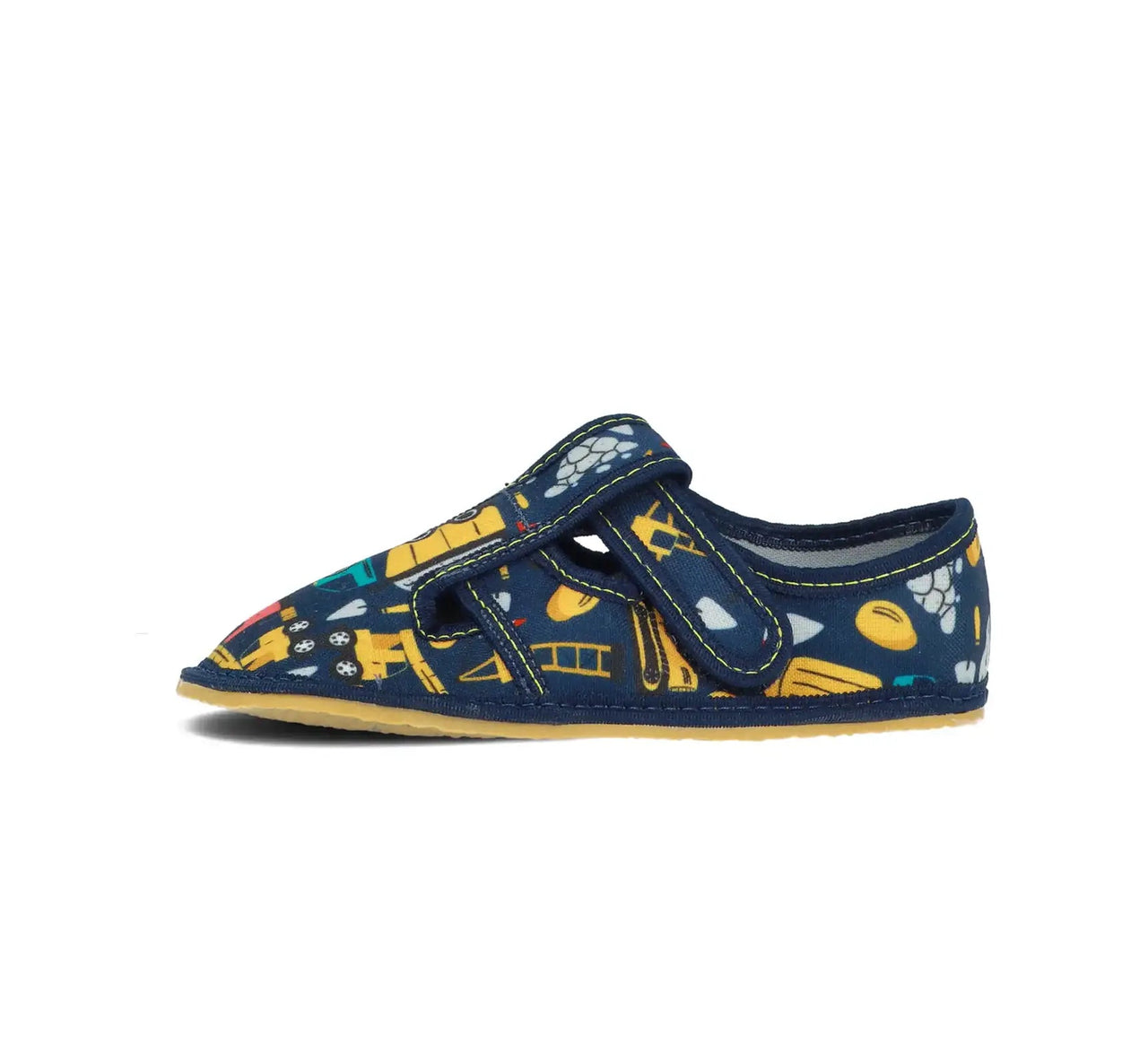 Kids Barefoot Slippers "Lorries" - MyMara