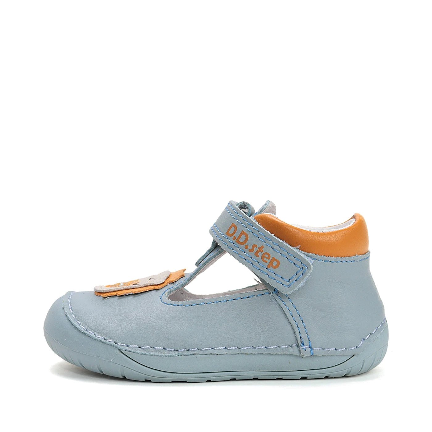 Leather Closed-Toe Sandals Hedgehog (070) - MyMara
