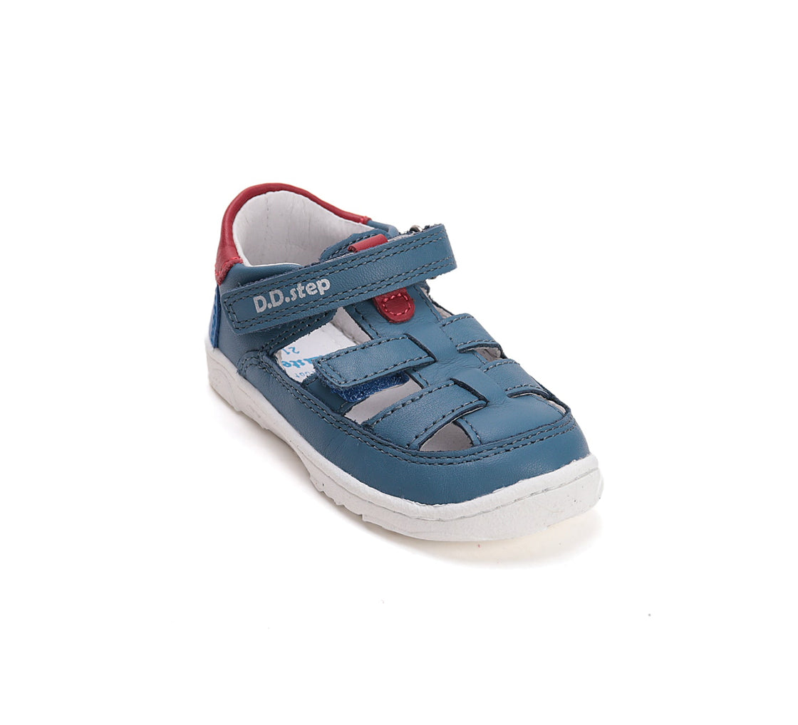 Leather sandals 077 Marine - MyMara