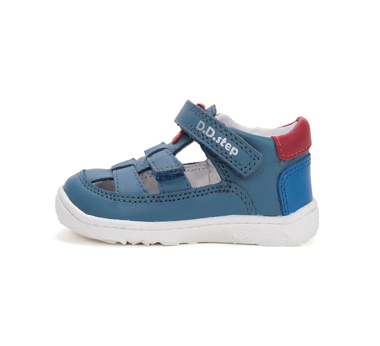 Leather sandals 077 Marine - MyMara