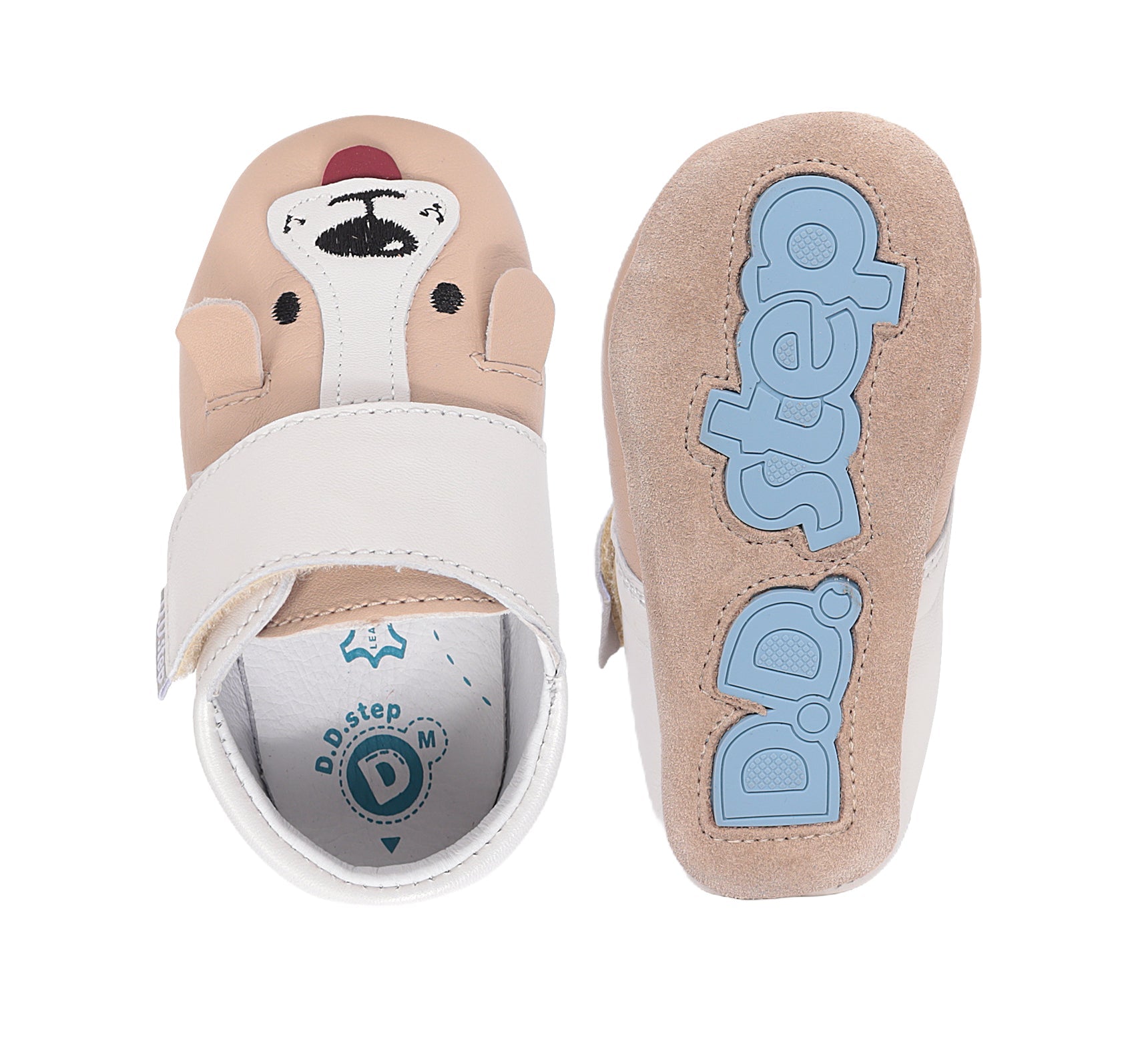 Leather Slippers for Prewalkers - MyMara