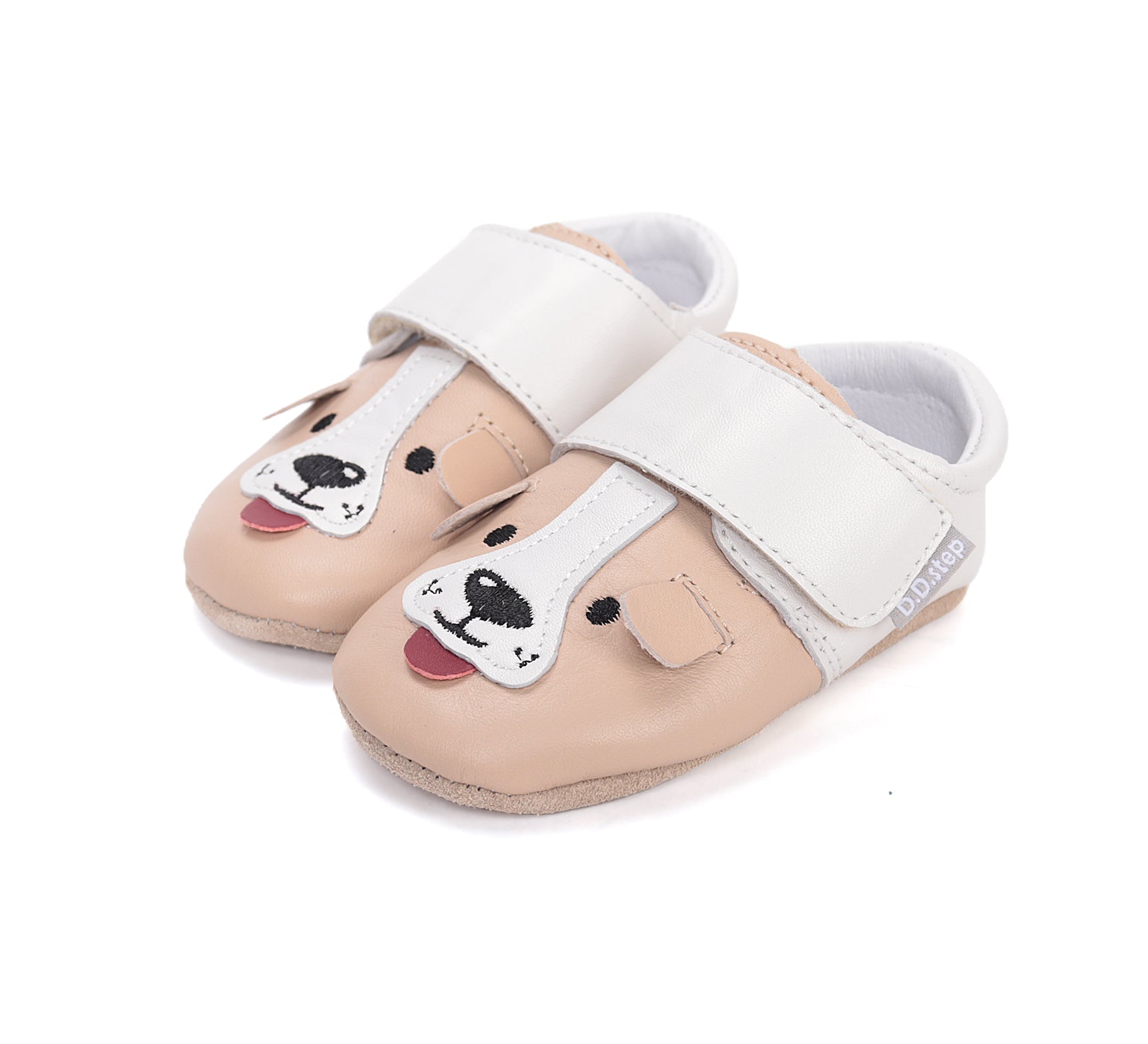 Leather Slippers for Prewalkers - MyMara