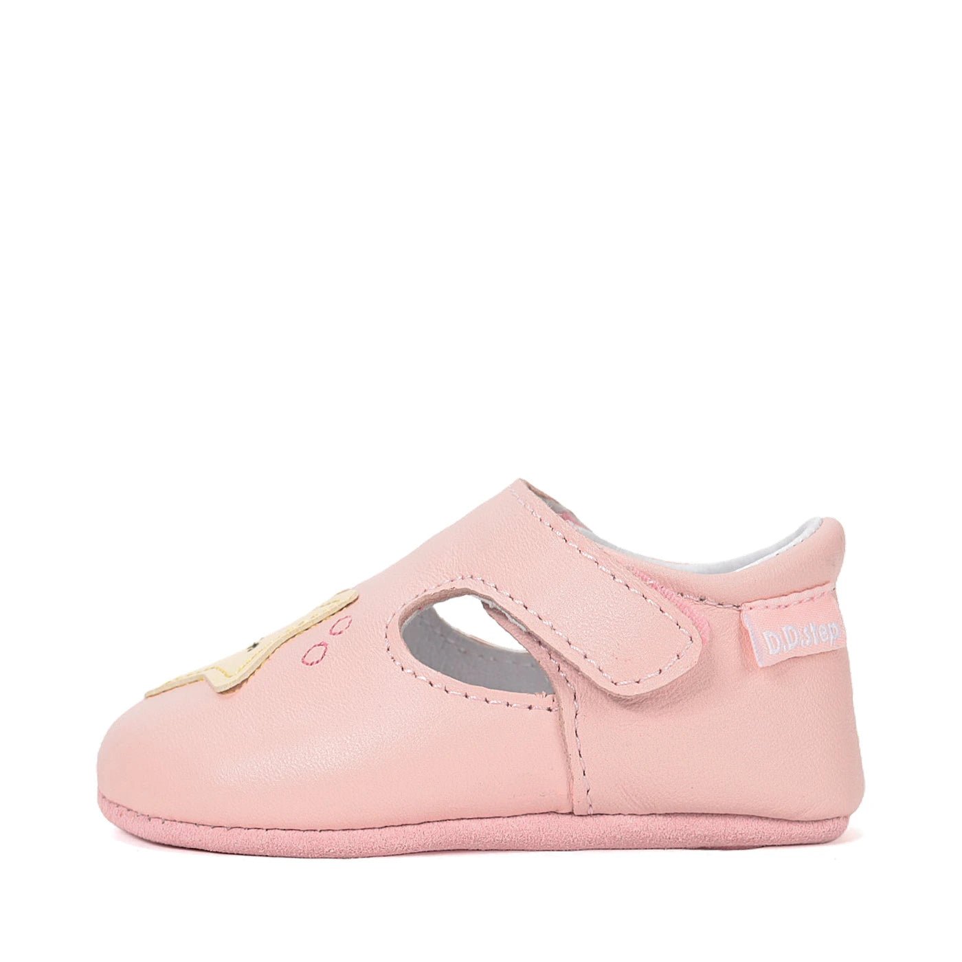 Leather Slippers for Prewalkers Star - MyMara