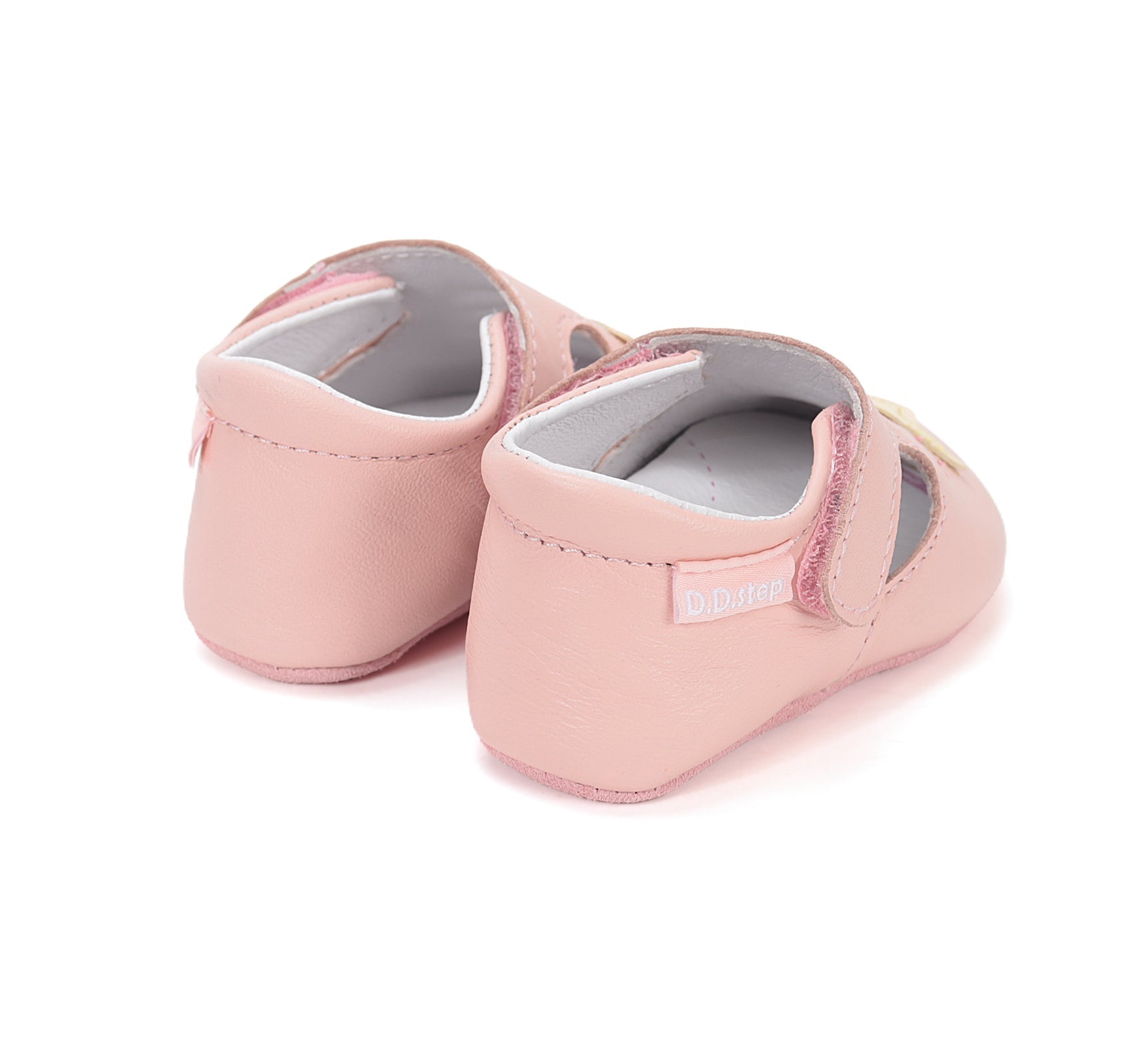 Leather Slippers for Prewalkers Star - MyMara
