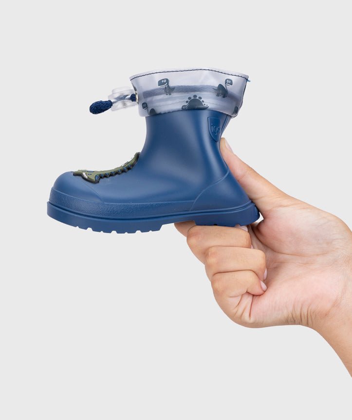 Mendi Dino Jeans rain boots - MyMara