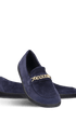 Men's Moccasins Prestage with Gold Chain Detail - MyMara