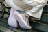 Metallic Flowers Leather boots - MyMara