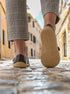 Moccasins Amadeus - Men's Leather Moccasins with Metal Buckle - MyMara
