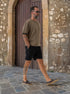 Moccasins Amadeus - Men's Leather Moccasins with Metal Buckle - MyMara