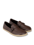 Moccasins Amadeus - Men's Leather Moccasins with Metal Buckle - MyMara