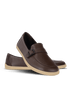 Moccasins Amadeus - Men's Leather Moccasins with Metal Buckle - MyMara