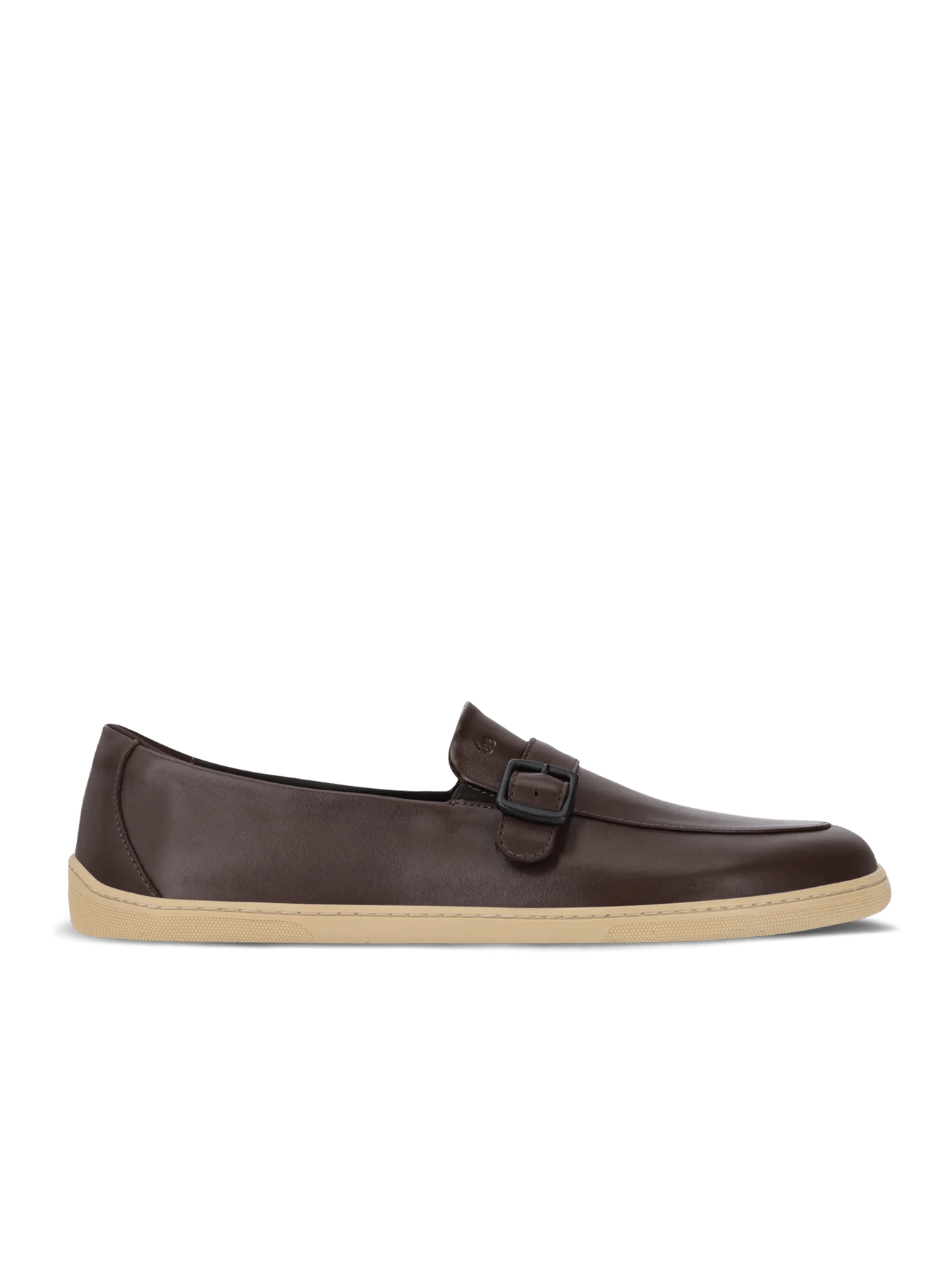 Moccasins Amadeus - Men's Leather Moccasins with Metal Buckle - MyMara