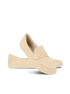 Moccasins Bianca - Women's Leather Slip - On Shoes - MyMara