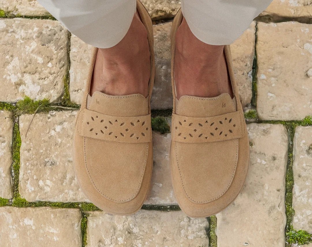 Moccasins Bianca - Women's Leather Slip - On Shoes - MyMara