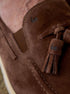 Moccasins Portsiders - Elegant Leather Loafers with Tassels - MyMara
