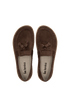 Moccasins Portsiders - Elegant Leather Loafers with Tassels - MyMara