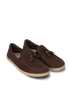 Moccasins Portsiders - Elegant Leather Loafers with Tassels - MyMara