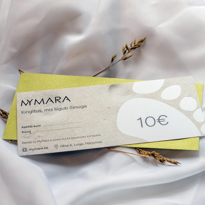 MyMara Gift Card (physical, on paper) - MyMara
