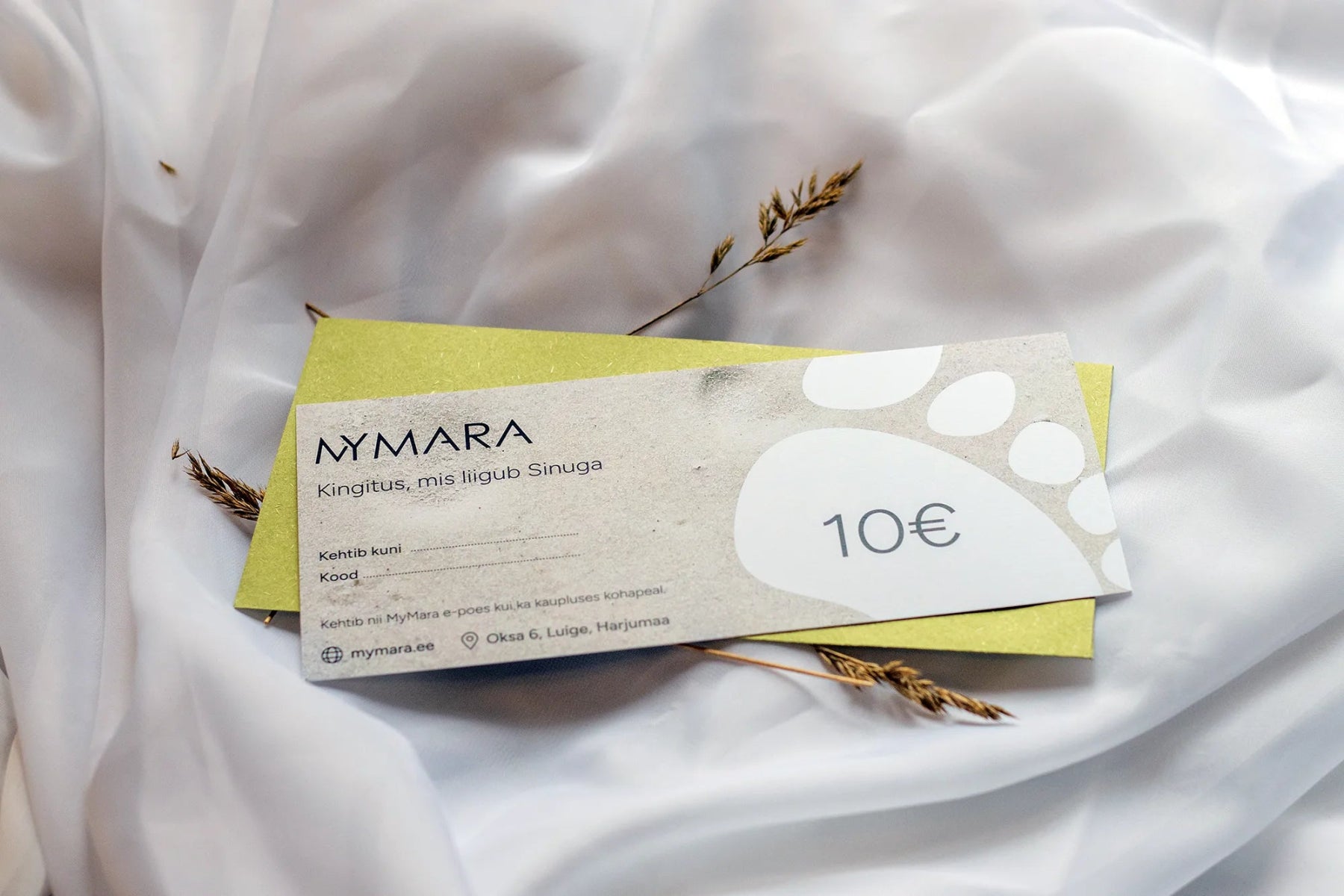 MyMara Gift Card (physical, on paper) - MyMara