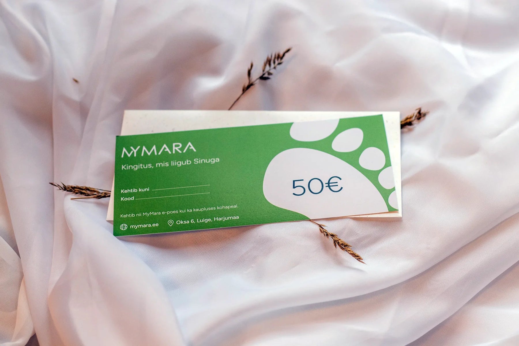 MyMara Gift Card (physical, on paper) - MyMara