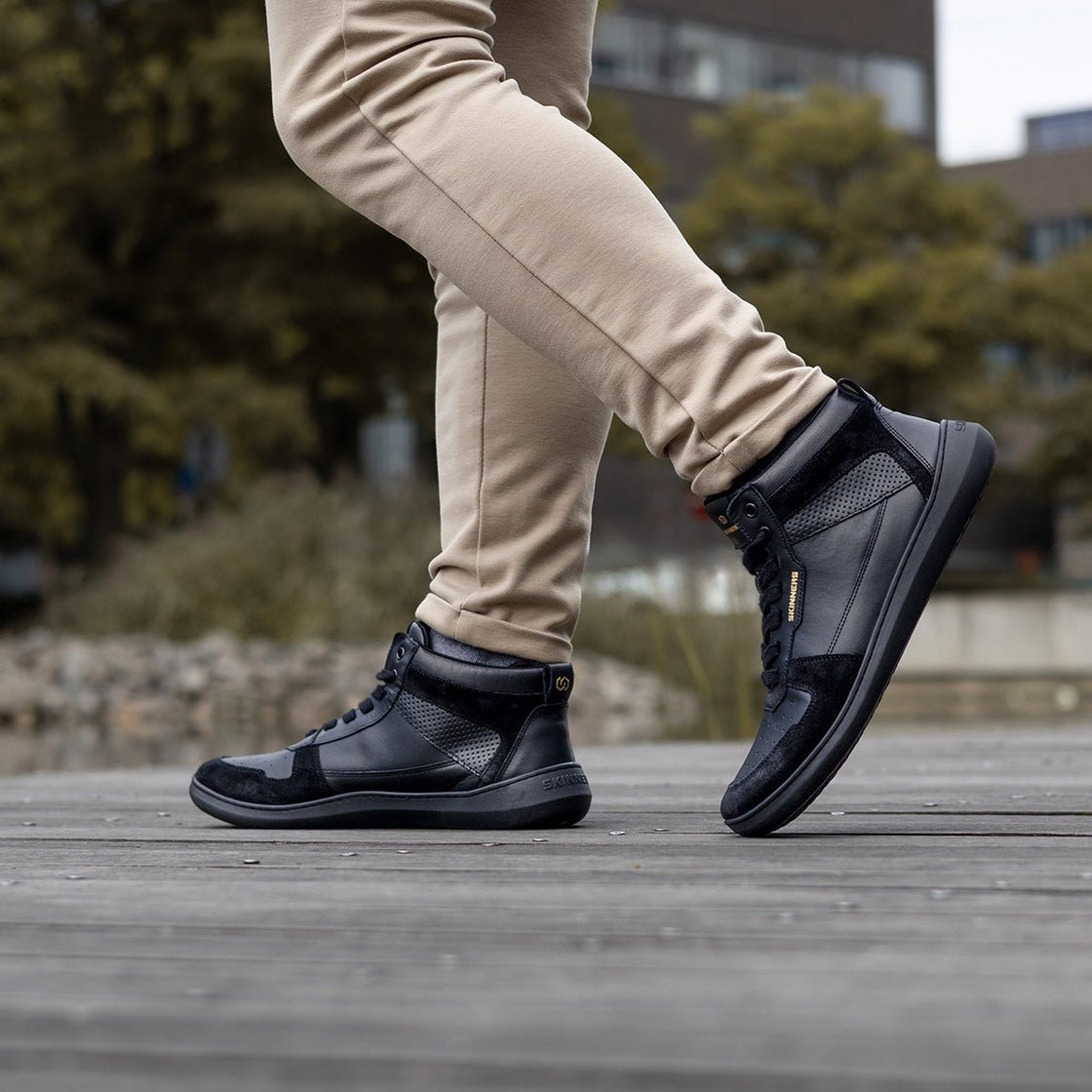Oldschooler High Top Barefoot Sneakers - MyMara