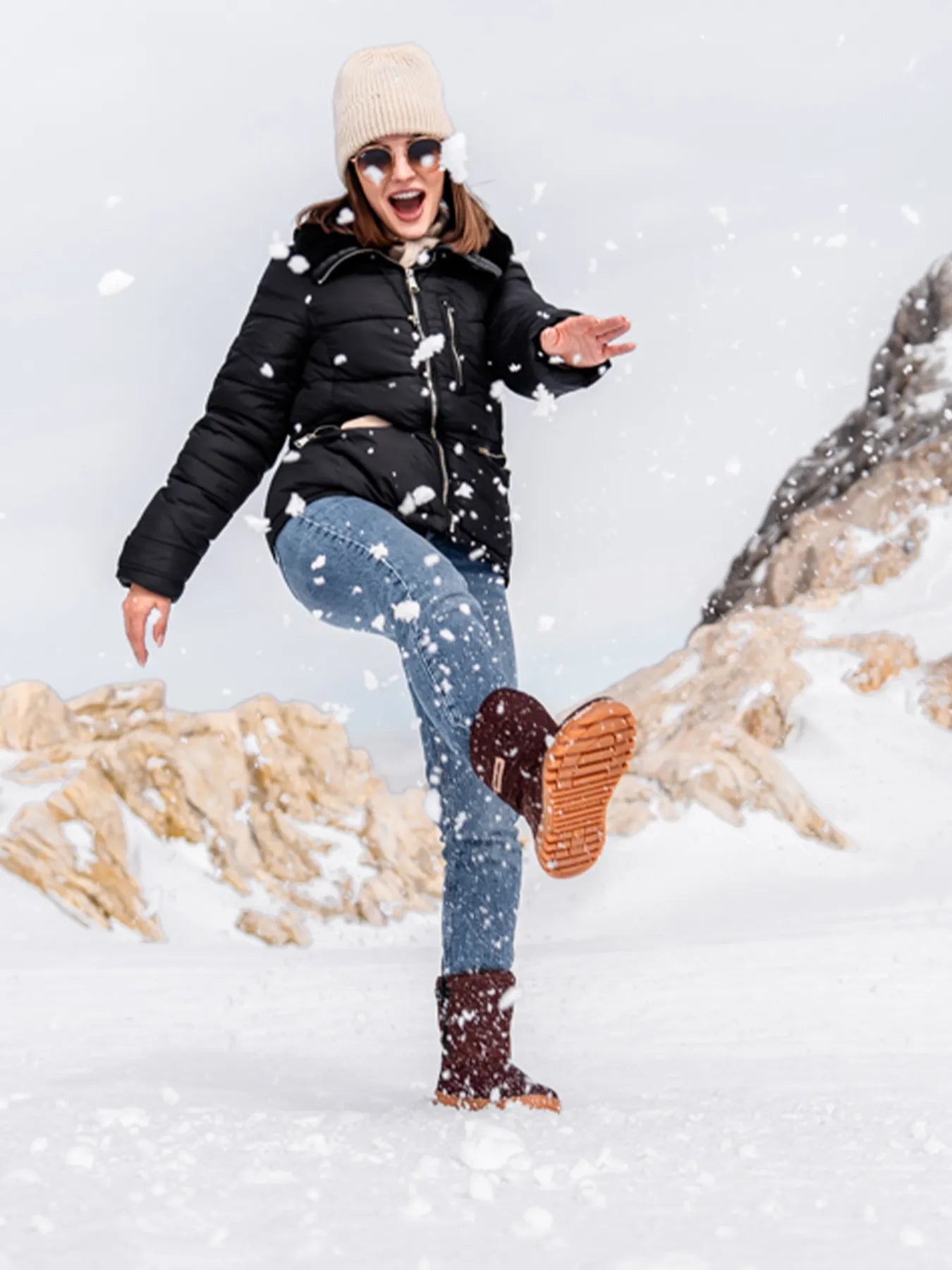 PolarStride Women's winter boots - MyMara