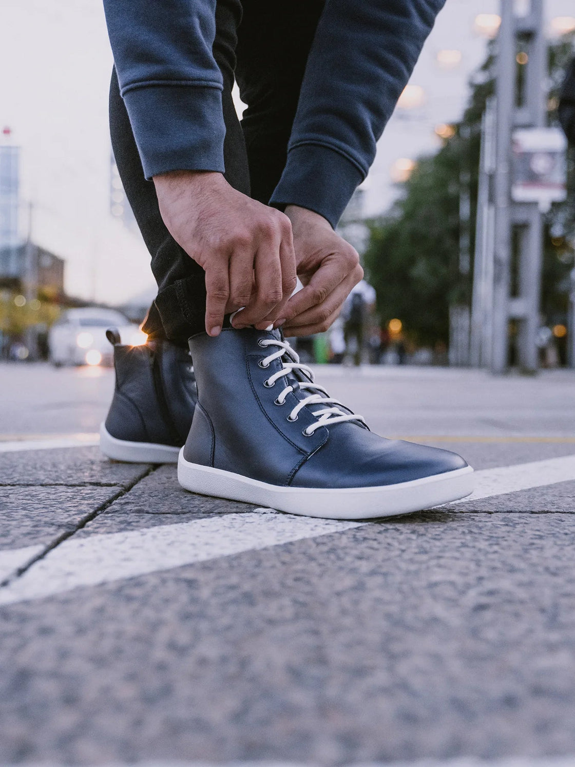 Shoes Atlas - Premium Leather Unisex Town Shoes - MyMara